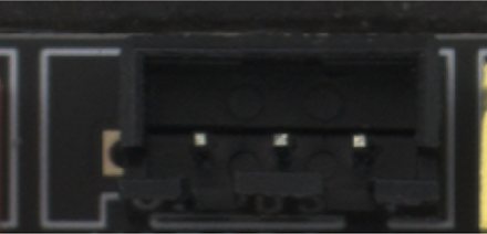 Conector equivocado, marcado como fallo