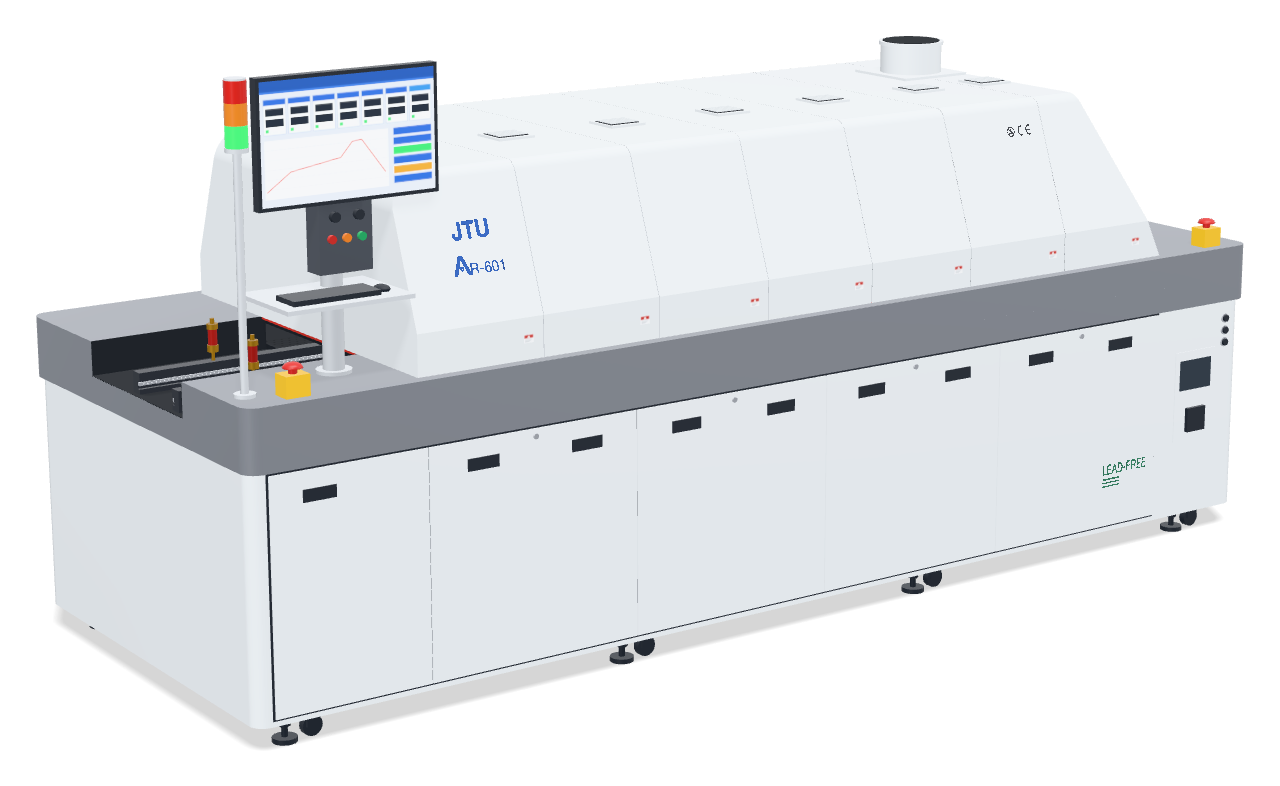 JTU | AR-601 | Horno de refusión de 6 zonas