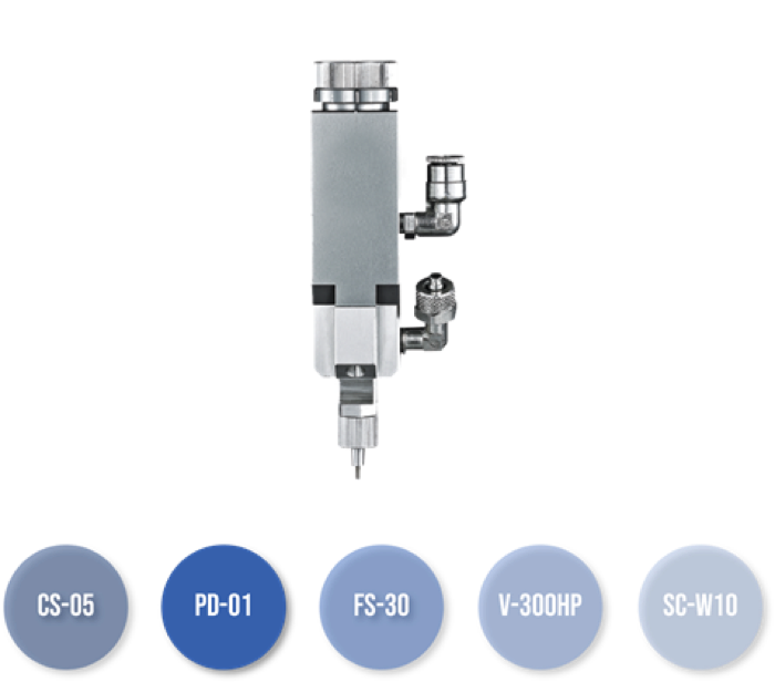 JTU | PD-01 | Válvula de dispensado de precisión, para la serie C