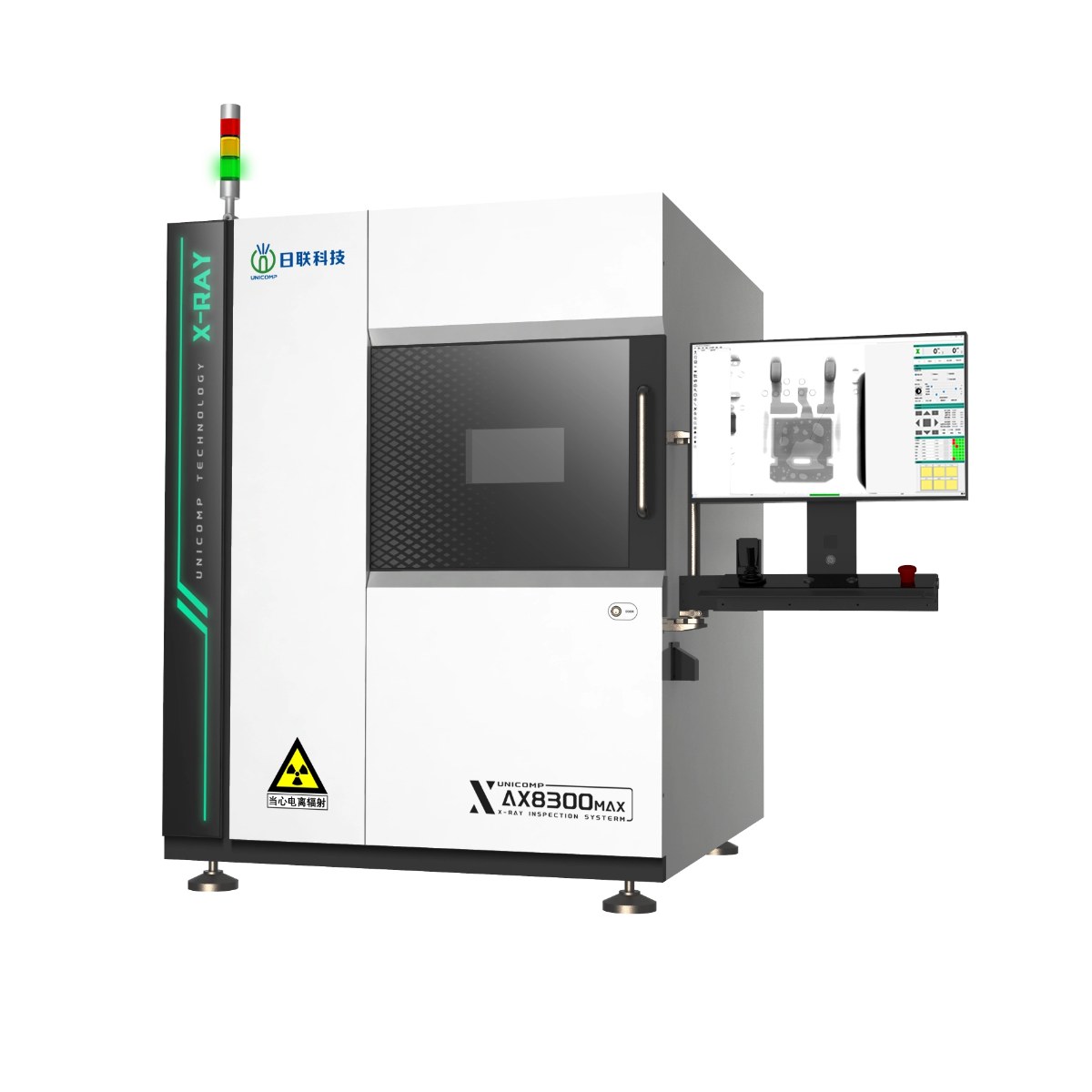 UNICOMP | AX8300MAX | Rayos X de microfoco de 5µm dedicado a semiconductores